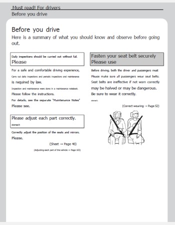 subaru sambar van 2014 2015 2016 2017 2018 2019 owners manual in english